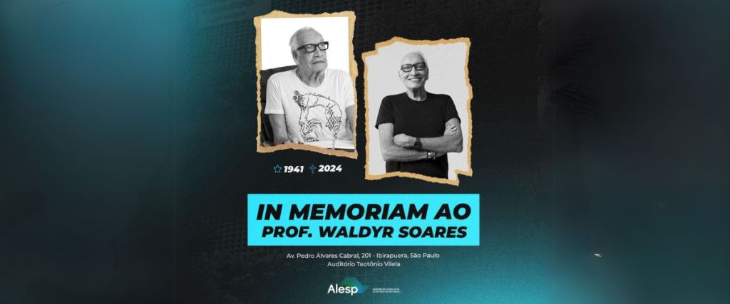 Alesp promove ato Solene in Memoriam ao prof. Waldyr Soares